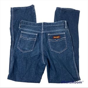 Wrangler Mens Jeans Vintage Slim Fit Size 31 Made In Usa EUC!!